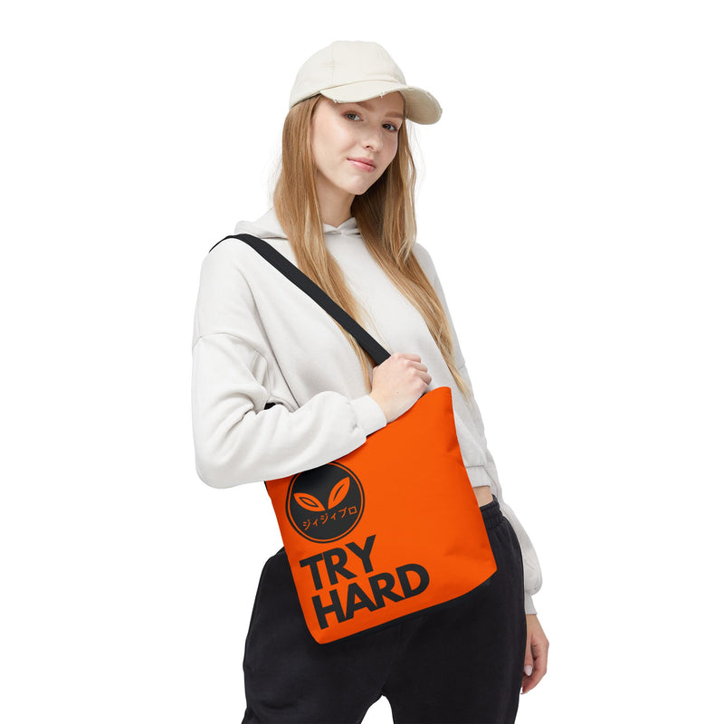 TRY HARD   (TOTE BAG)