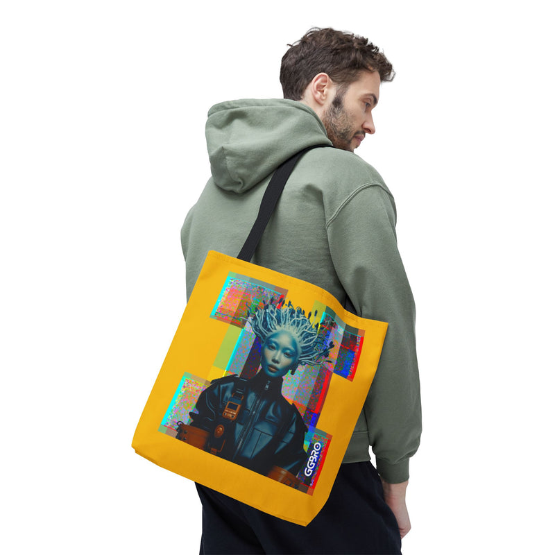 ELECTRO GIRL   (TOTE BAG)