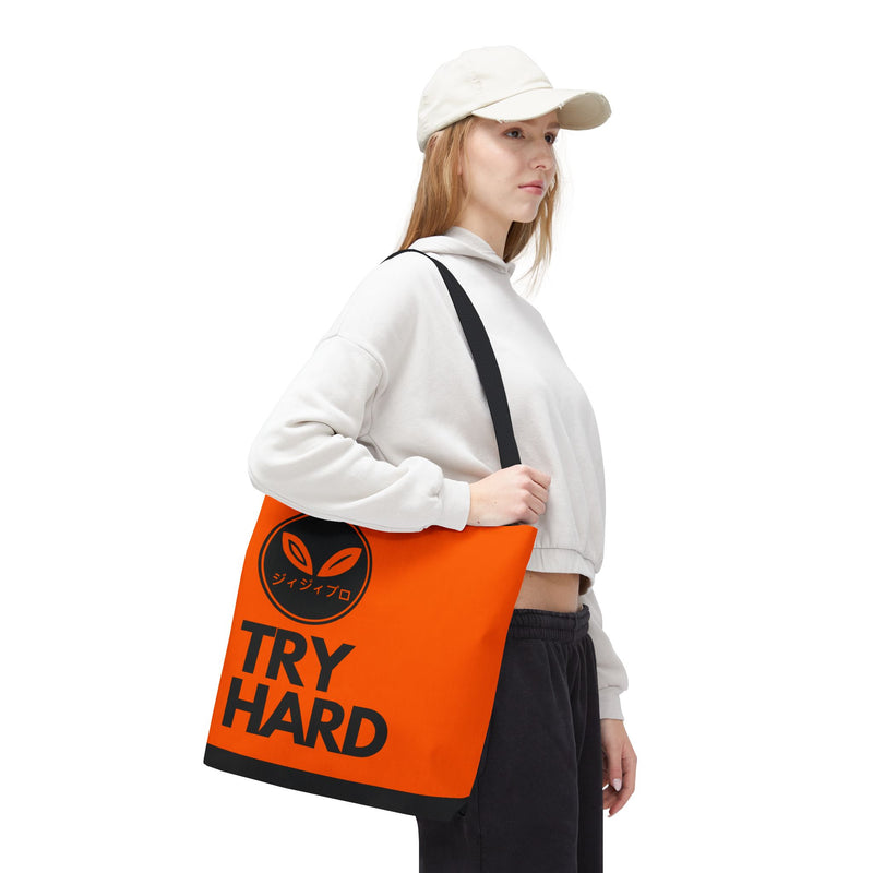 TRY HARD   (TOTE BAG)