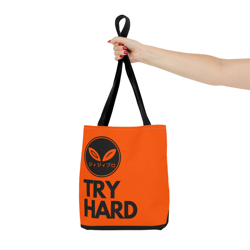 TRY HARD   (TOTE BAG)
