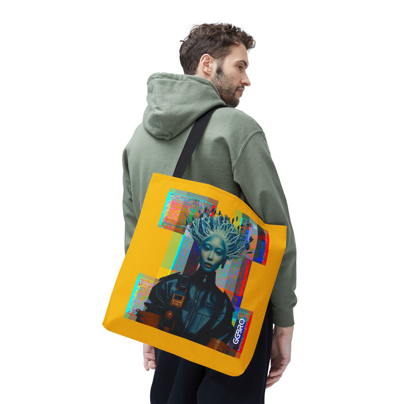 ELECTRO GIRL   (TOTE BAG)