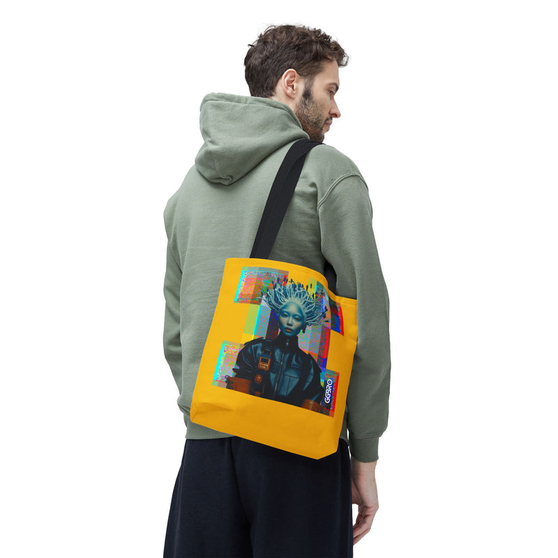 ELECTRO GIRL   (TOTE BAG)
